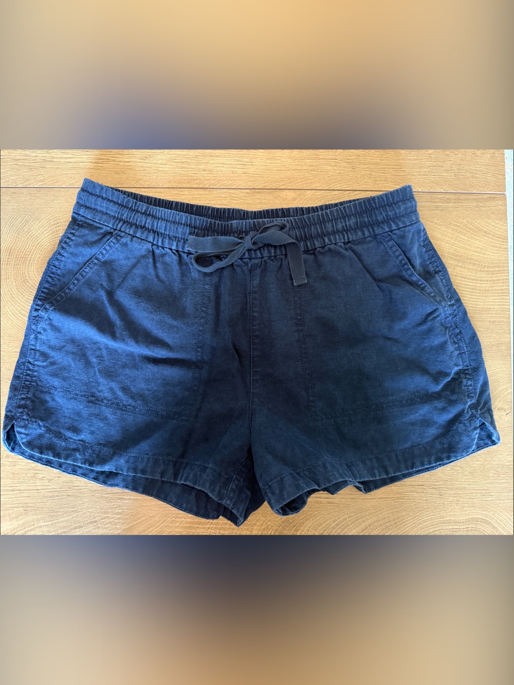 J. Crew Navy Women's Elastic-Waist shorts